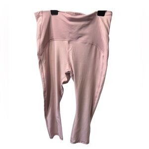 Rbx leggings med high waisted pink pocket on the back of inside waist